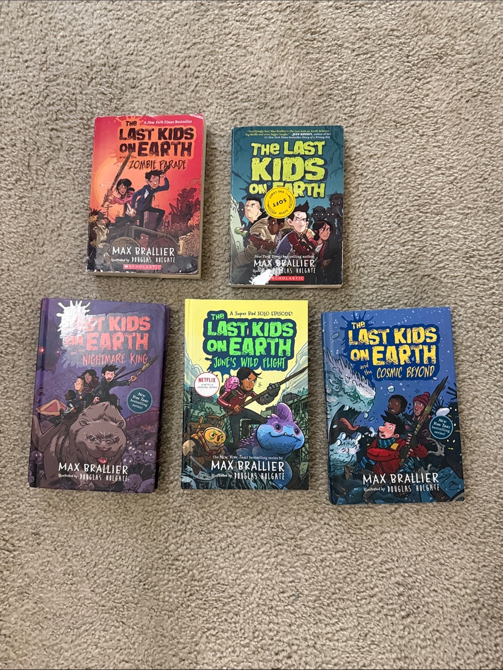 The Last Kids on Earth Book Set - Colorful Covers